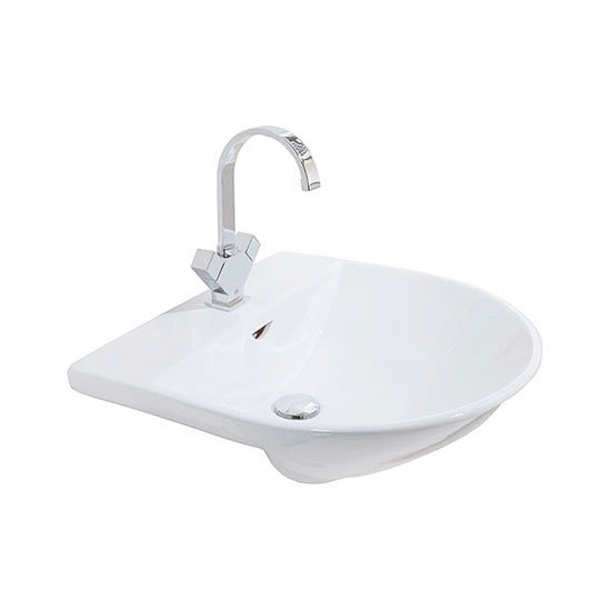 RAK Reserva Semi Recessed 55cm Basin Profile Large Image