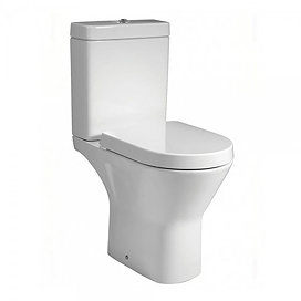 RAK Resort Maxi Rimless Close Coupled Full Access Toilet (No Seat) Large Image