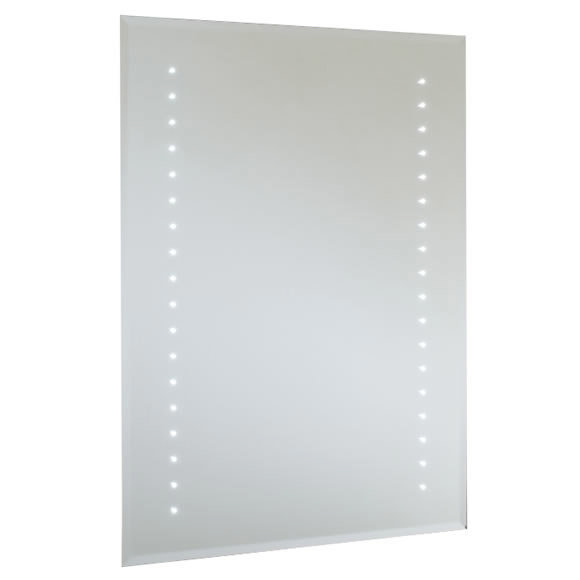 RAK - Ruebens LED Bevel Edged Mirror with Shaving Socket & Demister Pad - 700 x 500mm - 12SL18608 La