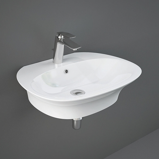RAK Sensation 60cm 1TH Wall Hung Basin Large Image