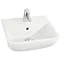 RAK Series 600 42cm Semi Recessed Basin Profile Large Image