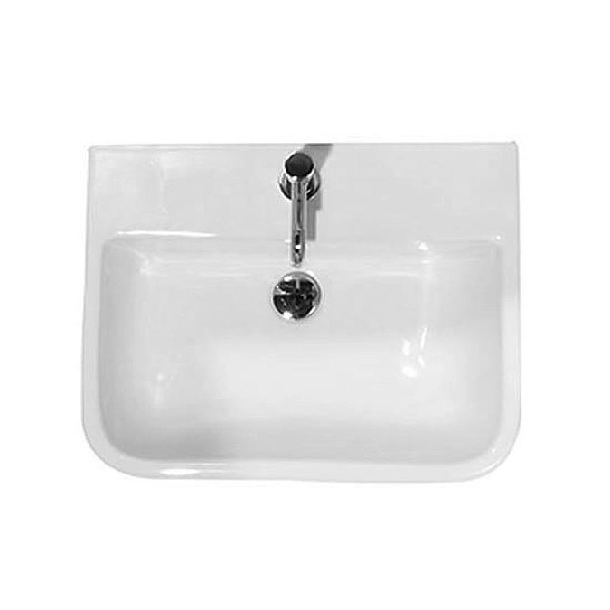 RAK Series 600 52cm Basin With Full Pedestal Feature Large Image