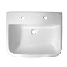 Series 600 Wall Hung Basin - 2 Tap Hole Large Image