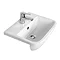 RAK Series 600 52cm Semi Recessed Basin 1TH - S60052SR1 Profile Large Image