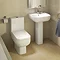 RAK Series 600 Bathroom Suite with Orlando Corner Bath - Left Hand Option Profile Large Image
