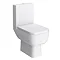 RAK Series 600 Cloakroom Suite - Close Coupled WC & 40cm Hand Basin Profile Large Image