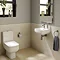RAK Series 600 Cloakroom Suite - Close Coupled WC & 40cm Hand Basin Large Image