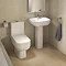 RAK Series 600 Close Coupled Modern Toilet with Soft Close Seat Profile Large Image