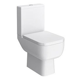 RAK Series 600 Close Coupled Toilet with Wrap Over Seat Medium Image