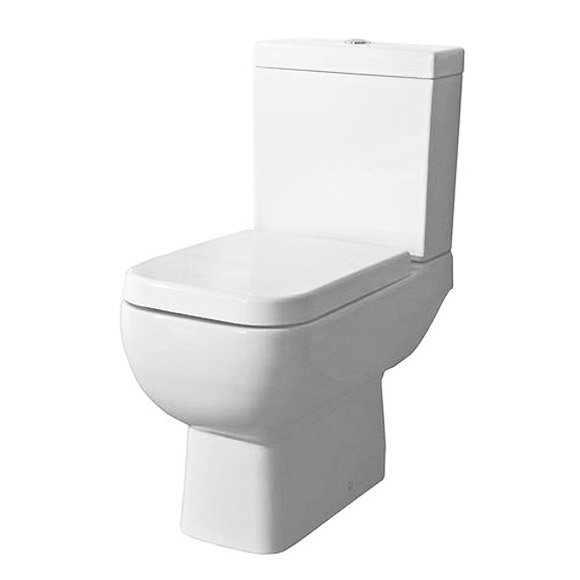 RAK Series 600 Square Compact Short Projection Close Coupled WC