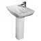 RAK Summit 50cm Basin 1 TH & Pedestal Large Image