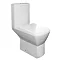 RAK Summit Cloakroom Suite - Close Coupled WC & 40cm Hand Basin Feature Large Image