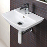 RAK Summit Cloakroom Suite - Close Coupled WC & 40cm Hand Basin Profile Large Image