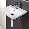 RAK Summit Square Cloakroom Hand Basin Sink 40cm 1TH Large Image