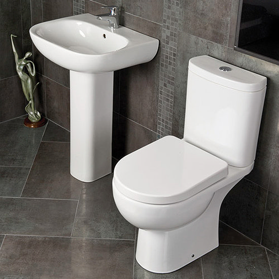 RAK Tonique 4 Piece Bathroom Suite Large Image