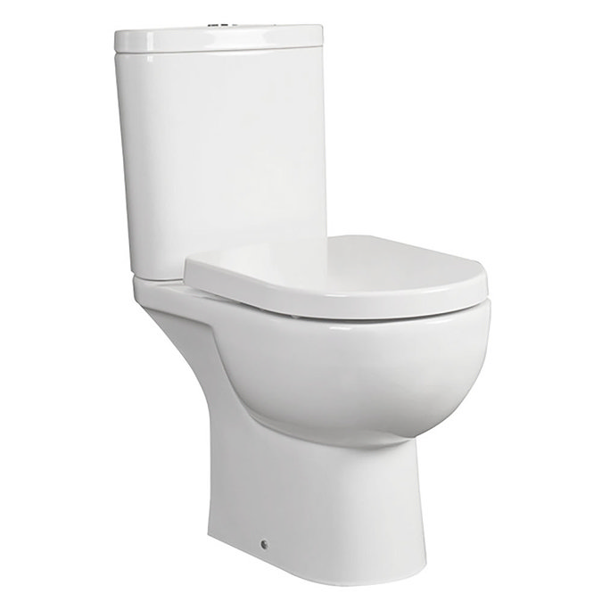 RAK Tonique Close Coupled Full Access Toilet + Soft Close Seat Large Image