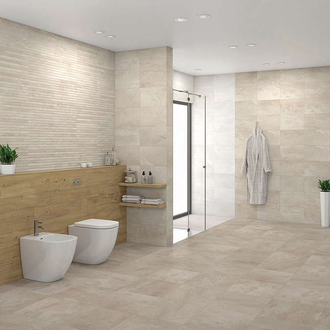 RAK Warwick Beige Matt Floor Tiles 450 x 450mm