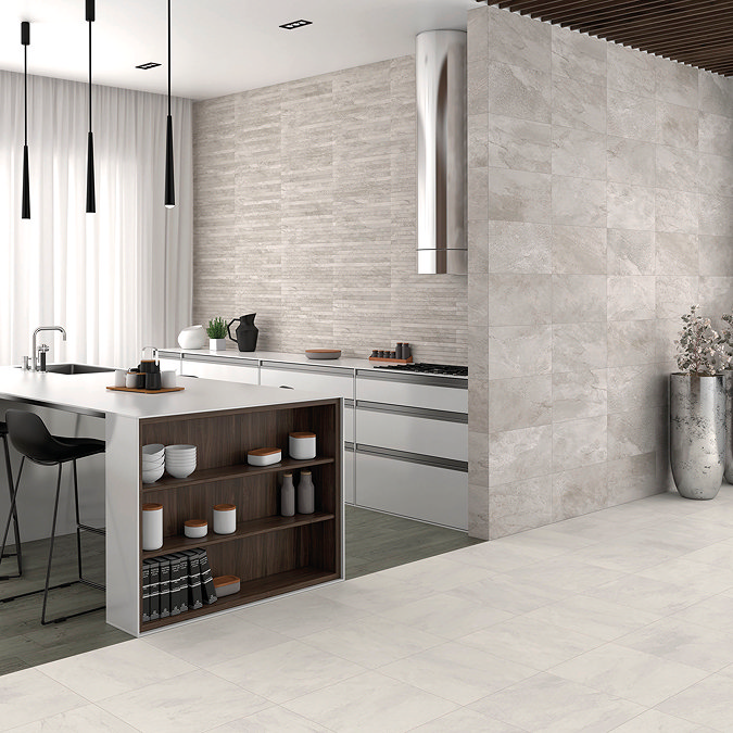 RAK Warwick Grey Matt Wall Tiles 300 x 600mm