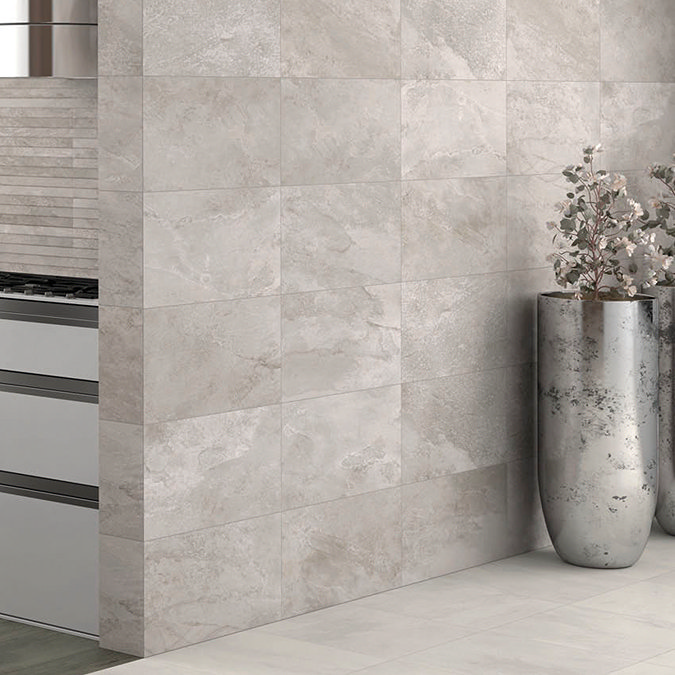 RAK Warwick Grey Matt Wall Tiles 300 x 600mm