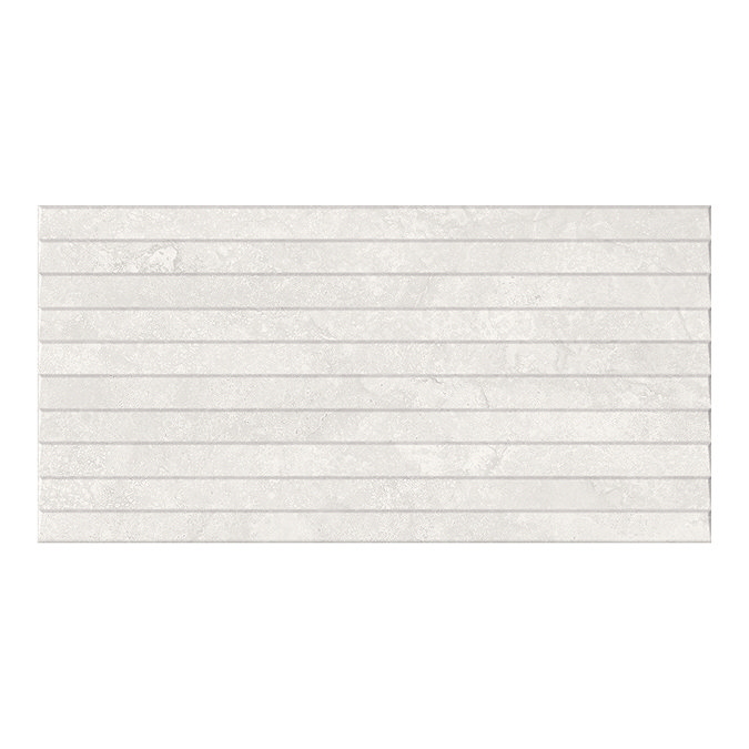 RAK Warwick White Matt Decor Wall Tiles 300 x 600mm