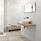 RAK Warwick White Matt Decor Wall Tiles 300 x 600mm