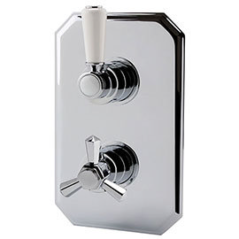 RAK Washington Art Deco Single Outlet Thermostatic Concealed Shower Valve - RAKWTN3201 Medium Image