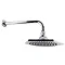 RAK Washington Art Deco Fixed Shower Head and Wall Arm - RAKWTN6004 Large Image