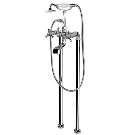 RAK Washington Freestanding Bath Shower Mixer + Kit - RAKWTN3014 Large Image