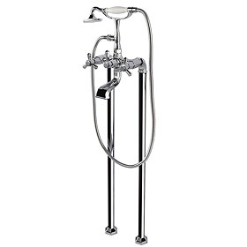 RAK Washington Freestanding Bath Shower Mixer + Kit - RAKWTN3014 Large Image