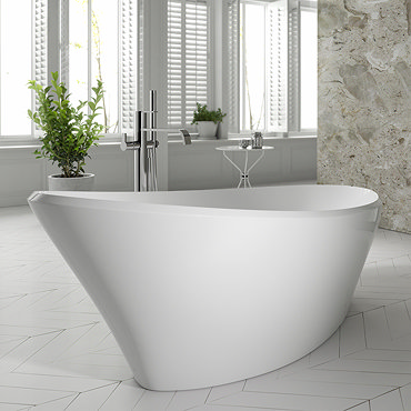 Ramsden & Mosley Cara 1700 Modern Freestanding Bath  Profile Large Image