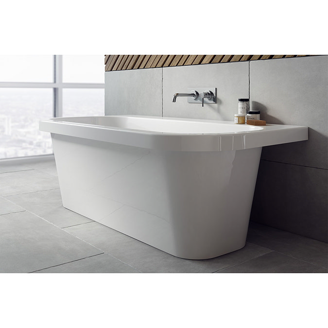 Ramsden & Mosley Jersey 1700 Modern Back To Wall Bath Profile Large Image