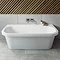 Ramsden & Mosley Jersey 1700 Modern Back To Wall Bath Large Image