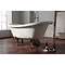 Ramsden & Mosley Skye 1570 Roll Top Slipper Bath Inc. Chrome Feet Profile Large Image