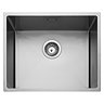 Rangemaster 540 x 440mm Kube Stainless Steel 1.0 Bowl Inset/undermount Sink