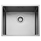 Rangemaster 540 x 440mm Kube Stainless Steel 1.0 Bowl Inset/undermount Sink