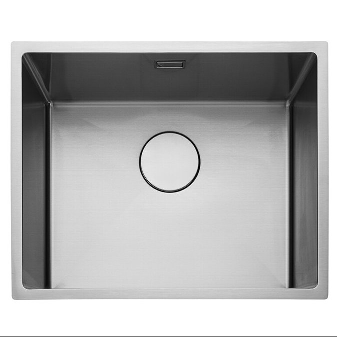 Rangemaster 540 x 440mm Kube Stainless Steel 1.0 Bowl Inset/undermount Sink