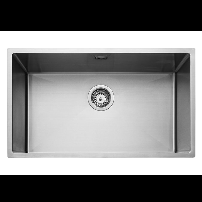 Rangemaster 740 x 440mm Kube Stainless Steel 1.0 Bowl Inset/undermount Sink