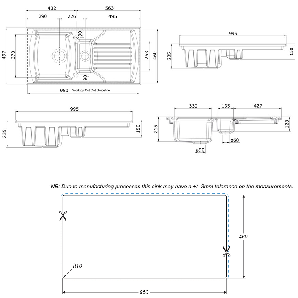 CTE10102WH