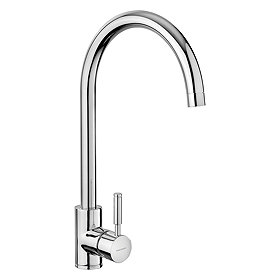 Rangemaster Aquatrend Single Lever Chrome Kitchen Mixer Tap Large Image