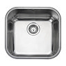 Rangemaster Atlantic Classic UB40 Stainless Steel Undermount Kitchen Sink 460 x 440 Large Image