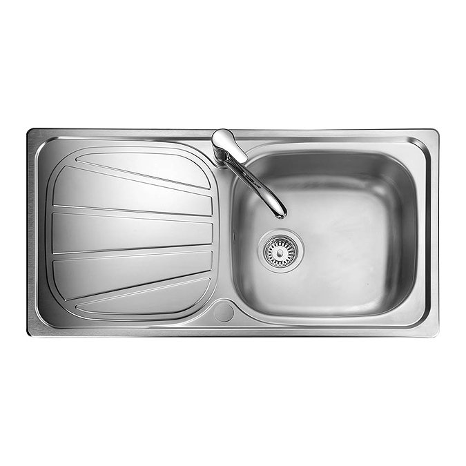 Rangemaster Baltimore 1.0 Bowl Stainless Steel Kitchen Sink  Feature Large Image