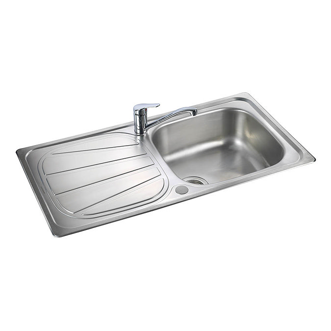 Rangemaster Baltimore 1.0 Bowl Stainless Steel Kitchen Sink