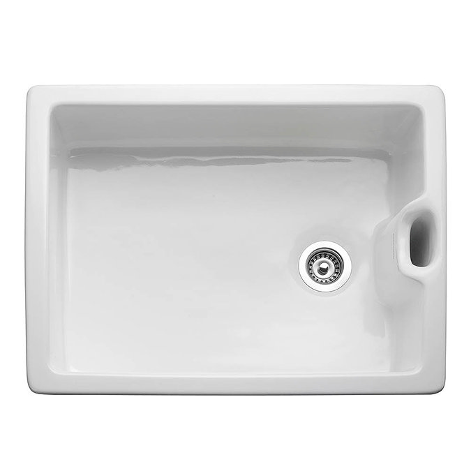 Rangemaster Classic Belfast Ceramic Kitchen Sink 595 x 455mm  Feature Large Image