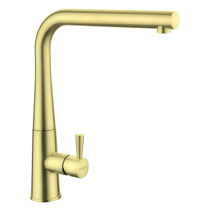 Rangemaster Conical Kitchen Mixer Tap - Brushed Brass Large Image