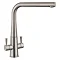 Rangemaster Conical Kitchen Mixer Tap - Brushed Finish Large Image