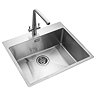 Rangemaster Cosmo 1.0 Bowl Stainless Steel Kitchen Sink