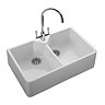 Rangemaster Double Bowl Belfast Ceramic Kitchen Sink Feature Large Image