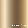 Rangemaster Estuary Dual Lever Kitchen Mixer Tap - Brushed Brass