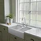 Rangemaster Farmhouse 796 x 491mm Double Bowl Belfast Ceramic Kitchen Sink (Inc. Waste Kits) Featur