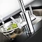 Rangemaster Geo Trend 4-in-1 Instant Boiling Hot Water Tap - Brushed Finish  Standard Large Image